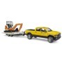 Bruder Masina RAM 2500 cu remorca si mini excavator Bruder - 3